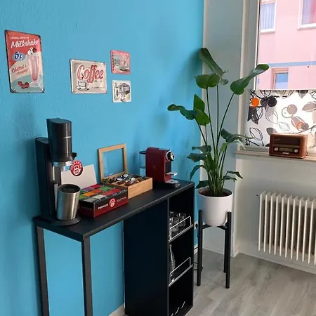 Lejlighed Modernes 72qm Zentral Mit Kueche Und Boxspringbett
